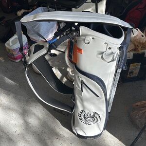 Brand new STITCH GOLF BAG WHITE CLAW LOGO